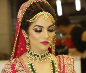 Bridal Makeup and Hairstyle
